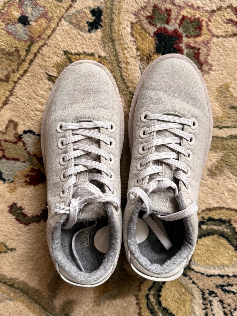All Birds Light Gray Wool Piper Sneaker | EUC | Womens Size 7